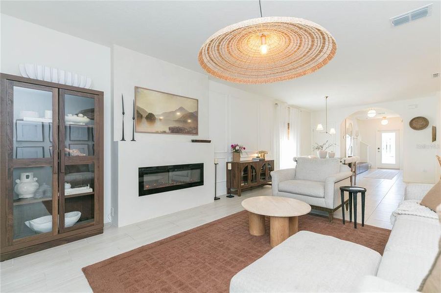 Furnished interior view inside a new home in Angeline, Land O' Lakes (Image 33).