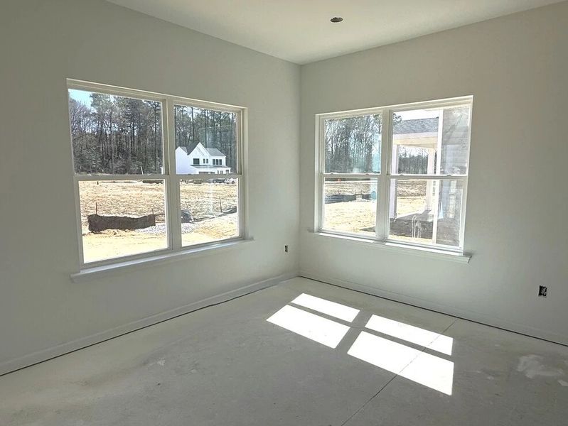 In-progress construction of a new home in The Point, Rolesville, NC (Image 24).