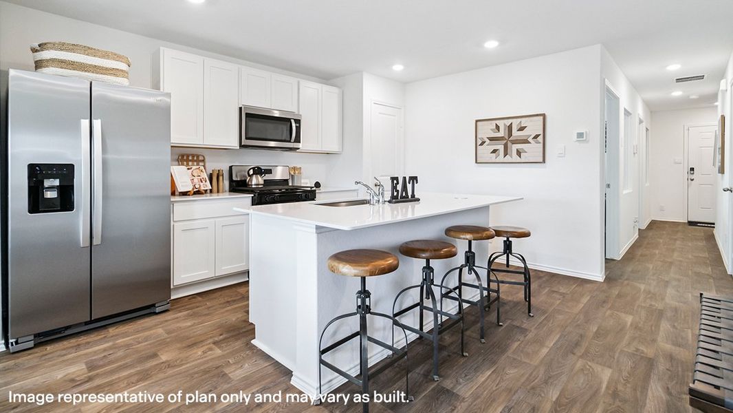 Representative furnished interior of a home built from the The Altaria by D.R. Horton in Blue Ridge Ranch, San Antonio (Image 4). Representative furnished interior of a home built from the The Altaria by D.R. Horton in Blue Ridge Ranch, San Antonio (Image 4).
