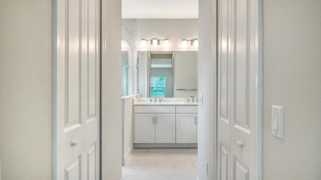 Furnished interior view inside a new home in Wildleaf Real Estate and Homes for Sale in Parrish, FL - Neal Communities, Parrish (Image 6).