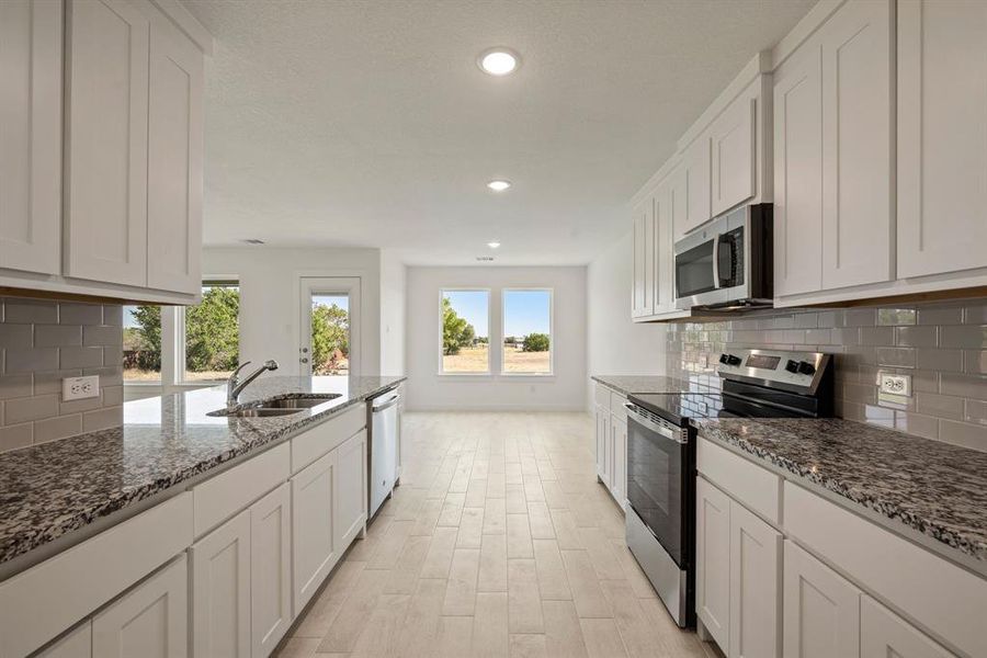 Furnished interior view inside a new home in Gatlin Ranch, Springtown (Image 11). Furnished interior view inside a new home in Gatlin Ranch, Springtown (Image 11).