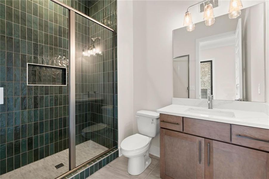 Furnished interior view inside a new home in The Gathering – Alpharetta, Alpharetta (Image 37).