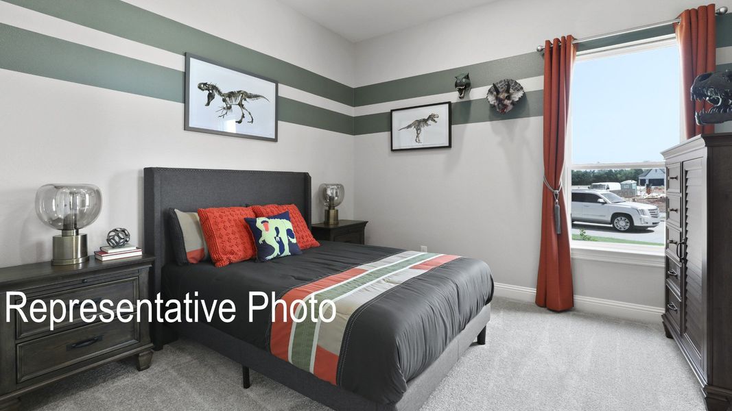 Furnished interior view inside a new home in Ridge Crossing, Waxahachie (Image 15).