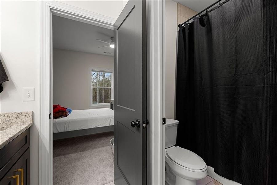 Furnished interior view inside a new home in , Winston (Image 44).