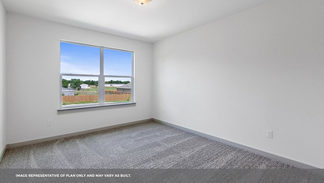 Spacious, unfurnished interior of a new home in Frontier, Mustang Ridge (Image 20).