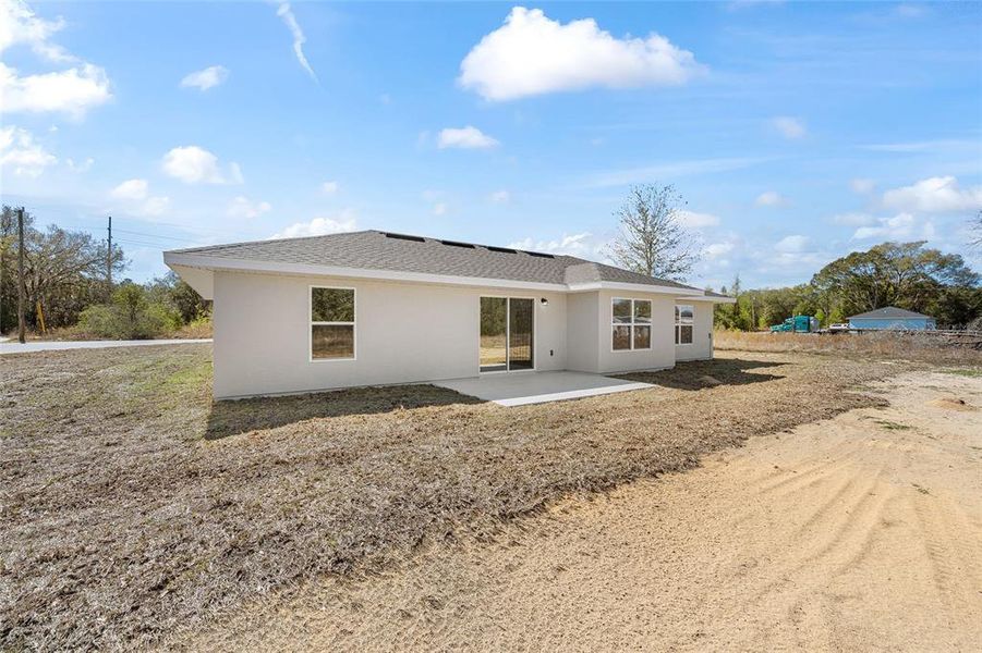 Exterior details and patio area of a home in , Ocala (Image 25).