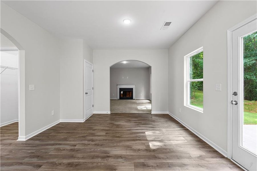 Spacious, unfurnished interior of a new home in , Villa Rica (Image 17). Spacious, unfurnished interior of a new home in , Villa Rica (Image 17).