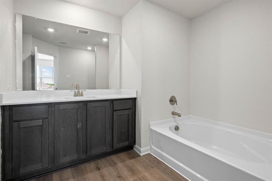 Furnished interior view inside a new home in Patriot Estates, Venus (Image 5).