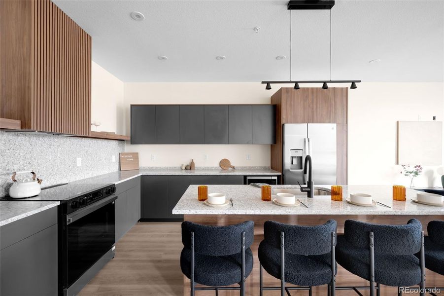 Furnished interior view inside a new home in , Westminster (Image 32).