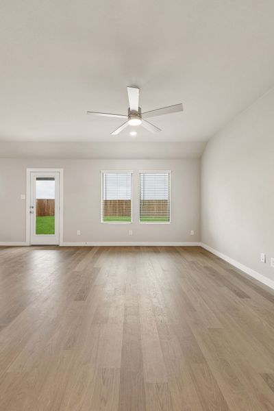 Dining Room in the Emmy II home plan by Trophy Signature Homes - REPRESENTATIVE PHOTO