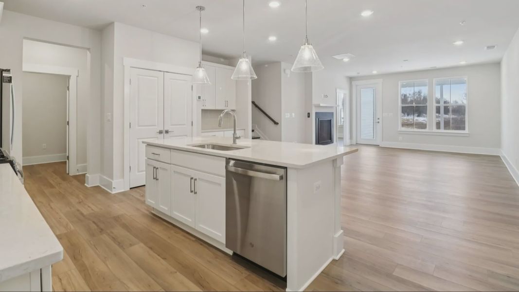 The Awaken Plan by DRB Elevate in Brook Run, Fort Mill SC - Kitchen