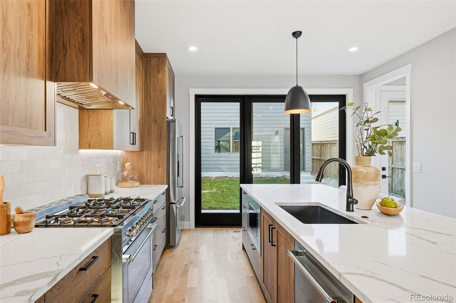 Furnished interior view inside a new home in , Denver (Image 14). Furnished interior view inside a new home in , Denver (Image 14).