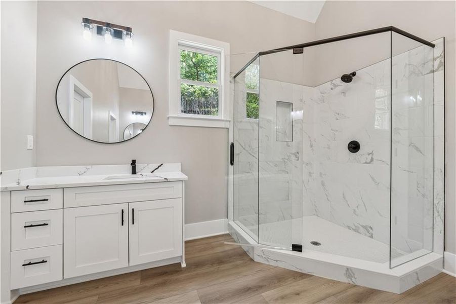 Furnished interior view inside a new home in , Gainesville (Image 7).
