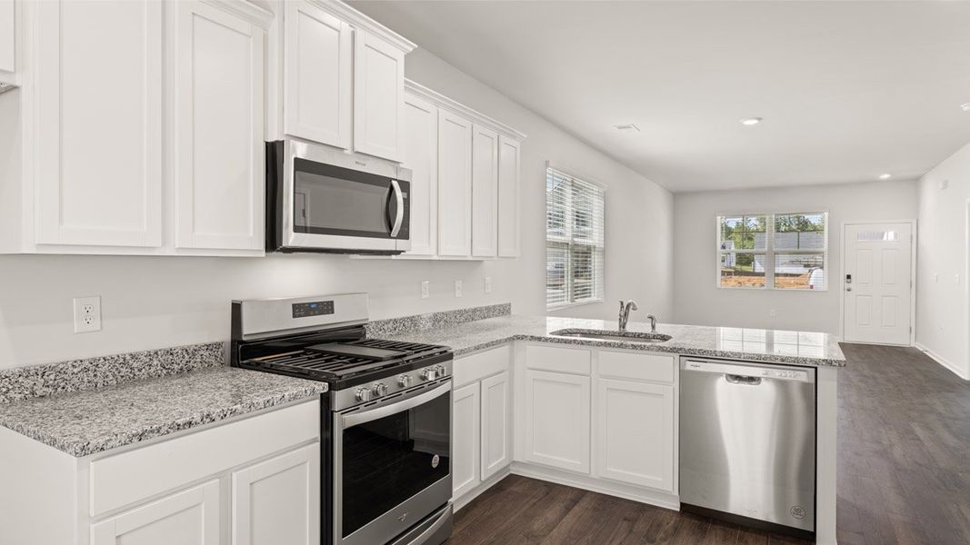 Furnished interior view inside a new home in Bellemeade Landing, Augusta (Image 6).