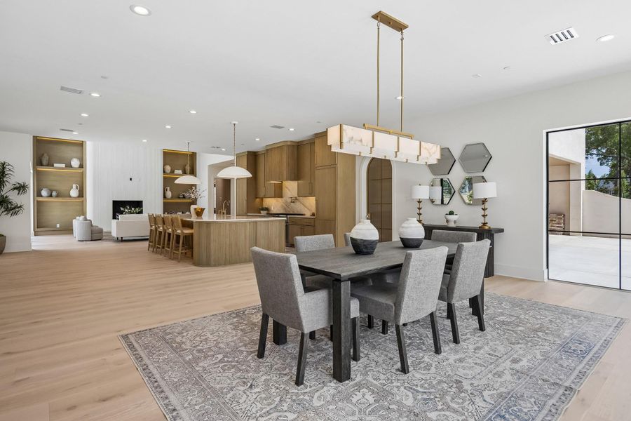 Furnished interior view inside a new home in , Houston (Image 12). Furnished interior view inside a new home in , Houston (Image 12).