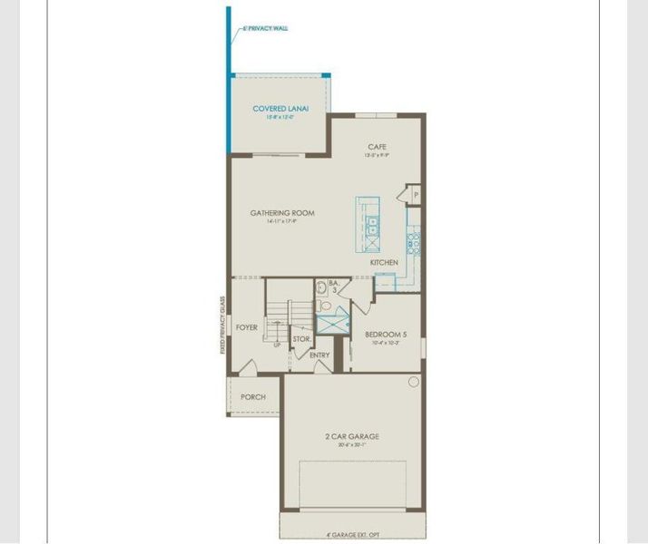 Floorplan Floor 1