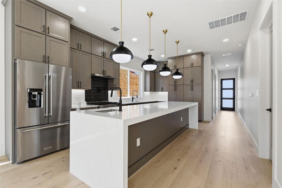 Furnished interior view inside a new home in , Austin (Image 8).