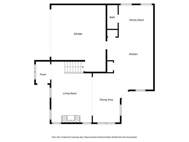 2D floor plan layout of this home in , Woodstock, GA (Image 3).