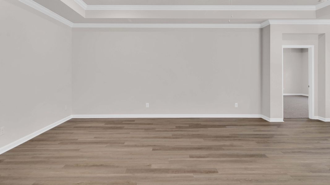 Representative unfurnished interior of a home built from the Plan by D.R. Horton in Hedge Rose, Somerville (Image 33).