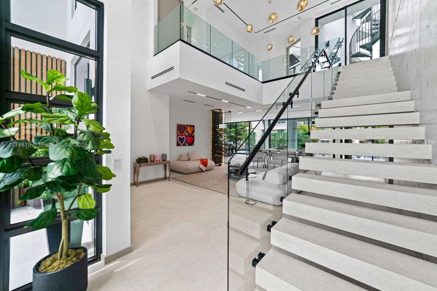 Furnished interior view inside a new home in , Miami Shores (Image 39).