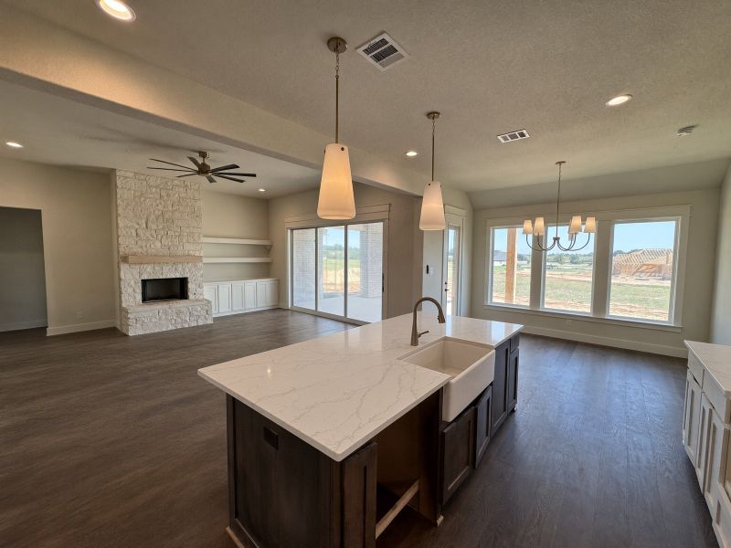 Furnished interior view inside a new home in Overton Oaks, Paradise (Image 4). Furnished interior view inside a new home in Overton Oaks, Paradise (Image 4).