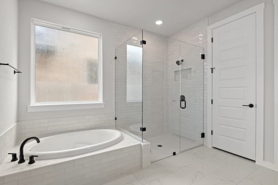 Furnished interior view inside a new home in Park Collection at Lariat, Liberty Hill (Image 13). Furnished interior view inside a new home in Park Collection at Lariat, Liberty Hill (Image 13).