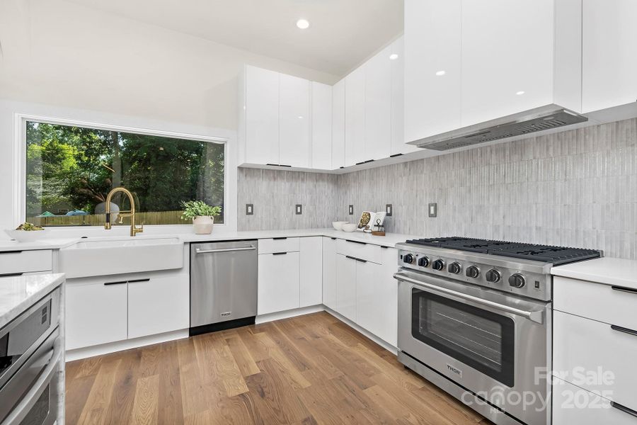 Furnished interior view inside a new home in , Charlotte (Image 18).