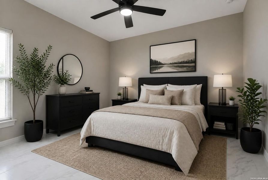 Furnished interior view inside a new home in , Kirby (Image 12).