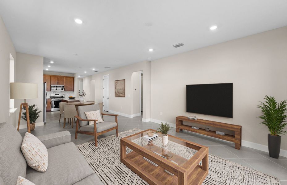 Inspirational gathering room