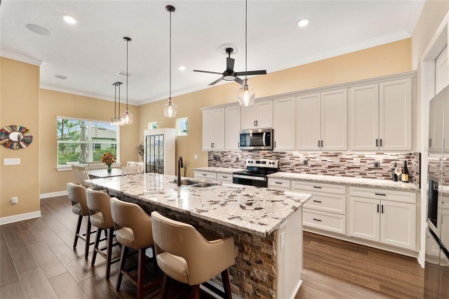 Furnished interior view inside a new home in , Ocala (Image 30). Furnished interior view inside a new home in , Ocala (Image 30).