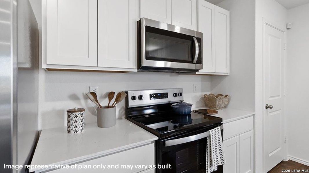 Furnished interior view inside a new home in Hickory Ridge, Elmendorf (Image 27). Furnished interior view inside a new home in Hickory Ridge, Elmendorf (Image 27).