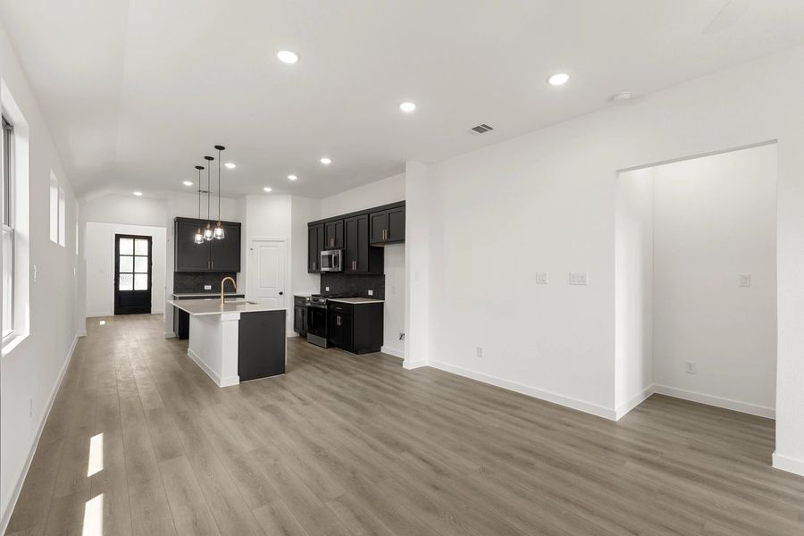 Open Kitchen-Dining Room Representative Photo