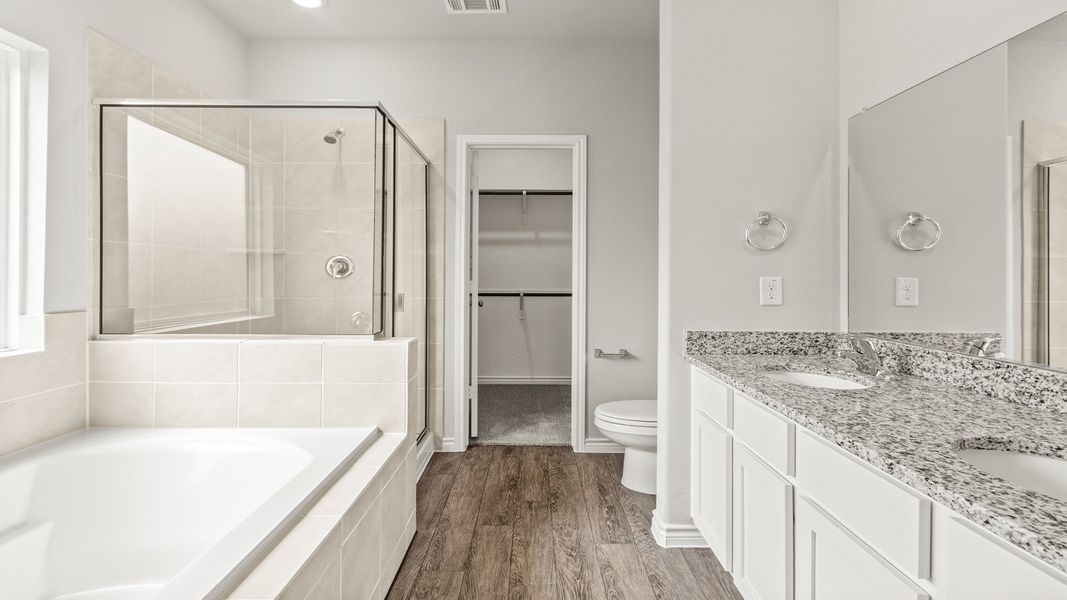 Primary bathroom Primary bathroom