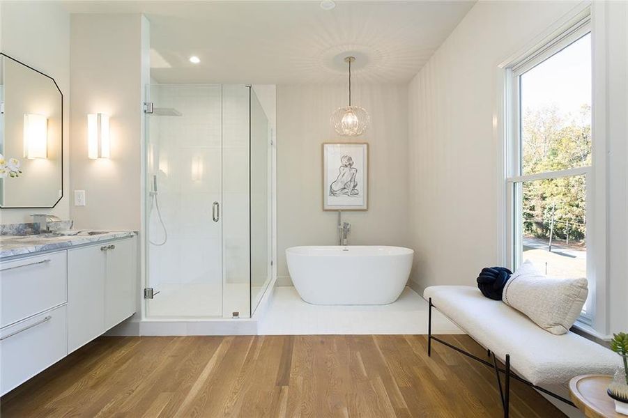 Furnished interior view inside a new home in , Scottdale (Image 16).