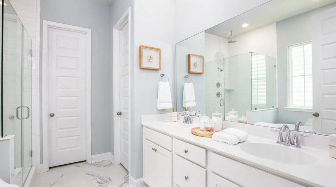 Furnished interior view inside a new home in Heron's Walk at Summers Corner, Summerville (Image 9). Furnished interior view inside a new home in Heron's Walk at Summers Corner, Summerville (Image 9).