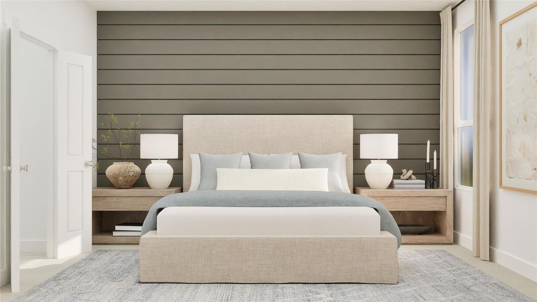 Furnished interior view inside a new home in Pleasant Hill, Bryan (Image 14).