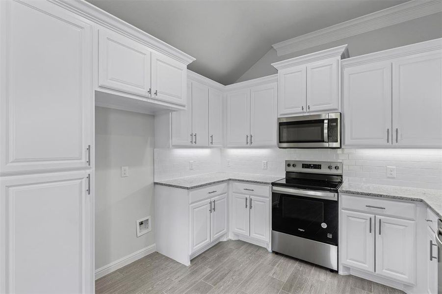 Furnished interior view inside a new home in , Springtown (Image 9).