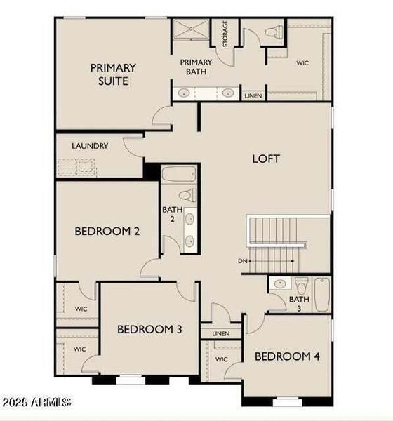 Floor Plan - Upstairs