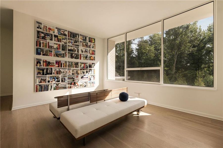 Furnished interior view inside a new home in , Atlanta (Image 60).