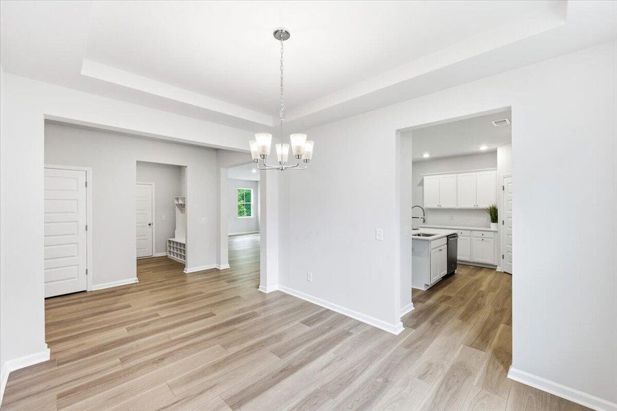 Spacious, unfurnished interior of a new home in Limehouse Village: Arbor Series, Summerville (Image 60).