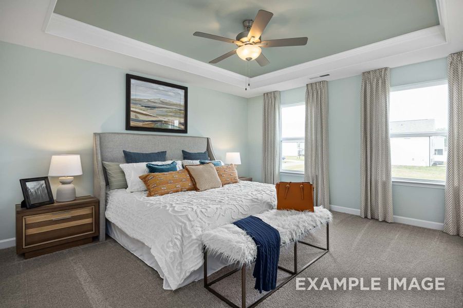 Representative furnished interior of a home built from the The Adalynn A by Davidson Homes LLC in Villas at Carpenter Woods, Durham (Image 29). Representative furnished interior of a home built from the The Adalynn A by Davidson Homes LLC in Villas at Carpenter Woods, Durham (Image 29).