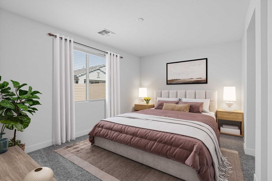 Furnished interior view inside a new home in Rancho Mercado, Surprise (Image 3).