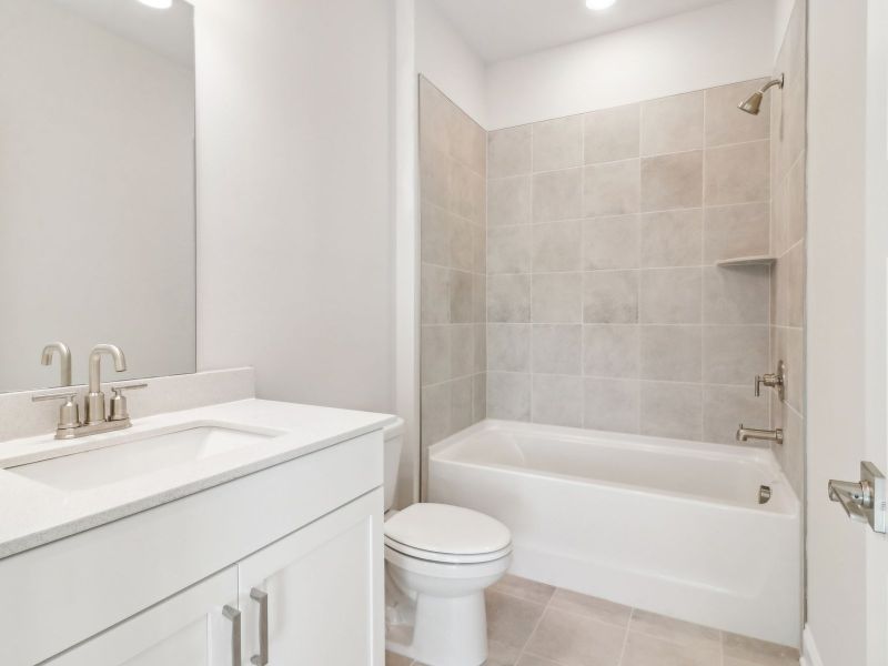 Furnished interior view inside a new home in Avalon - Reserve Series, Conyers (Image 6).