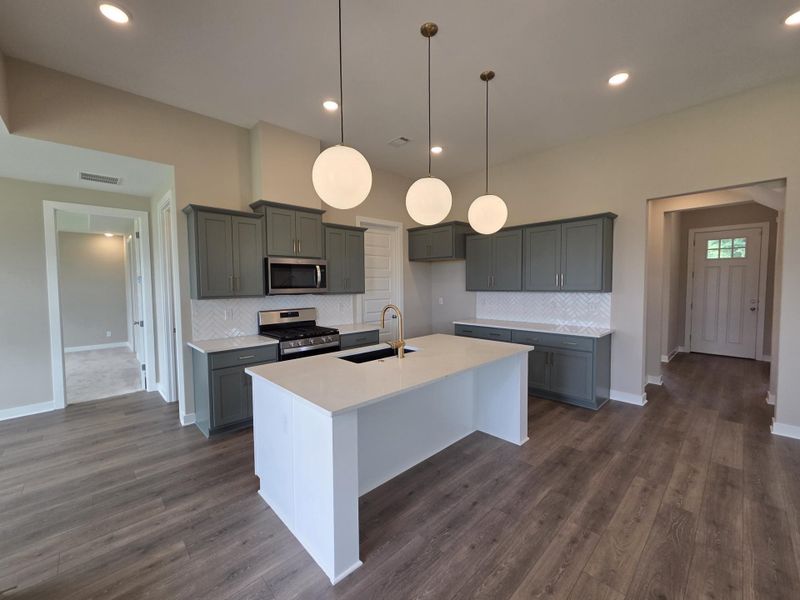 Furnished interior view inside a new home in Twin Oaks, Oakland (Image 6).