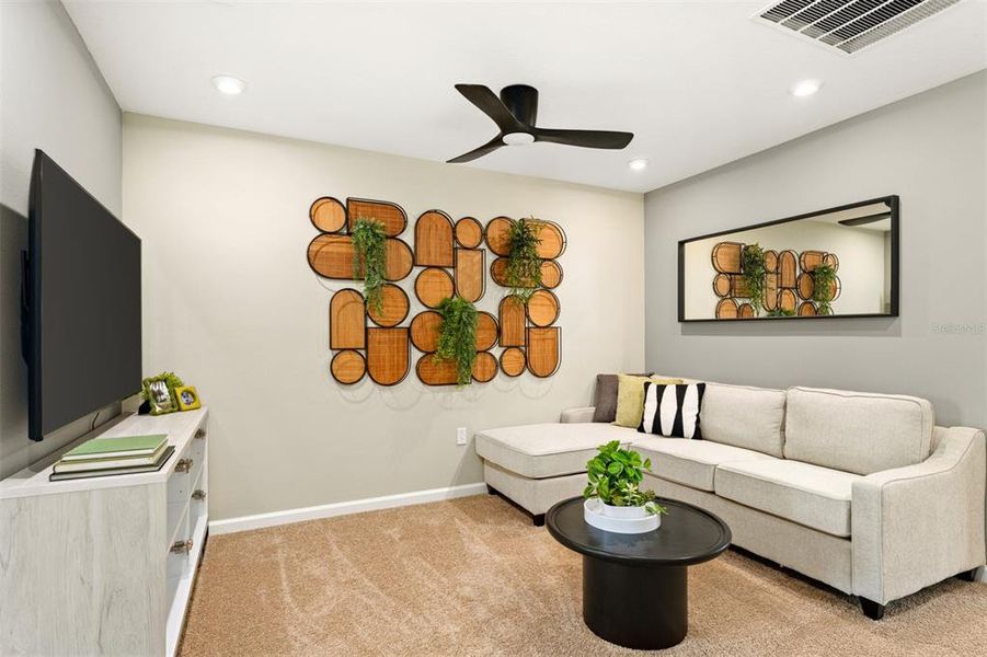 Furnished interior view inside a new home in Gardenia Reserve, Apopka (Image 17).