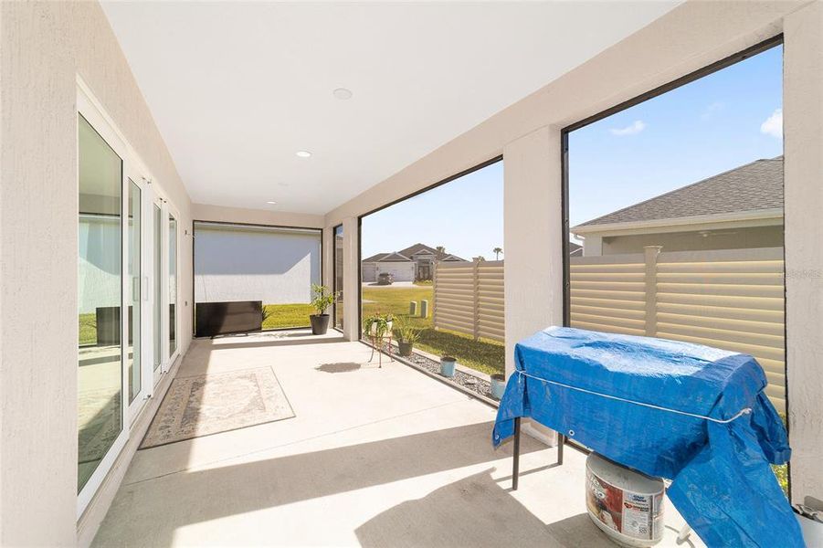 Exterior details and patio area of a home in , The Villages (Image 3).