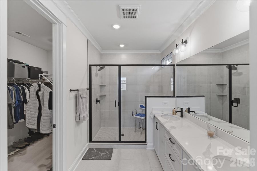 Furnished interior view inside a new home in Windell Woods, Tega Cay (Image 13).