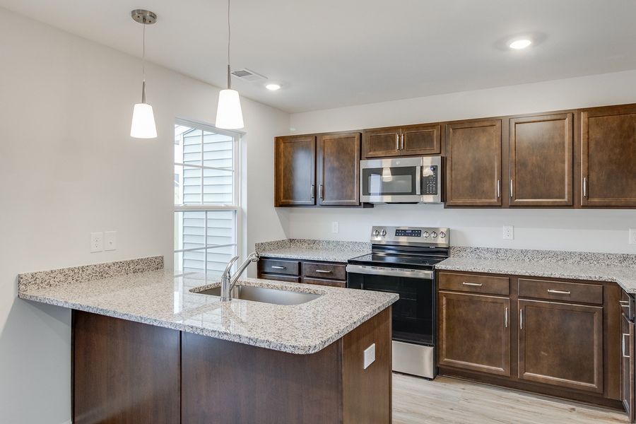 Furnished interior view inside a new home in Astoria, Columbia (Image 7).
