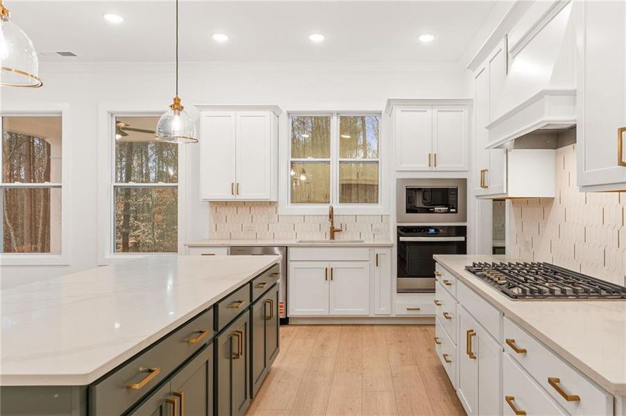 Furnished interior view inside a new home in The Reserve at Knollwood, Canton (Image 11).