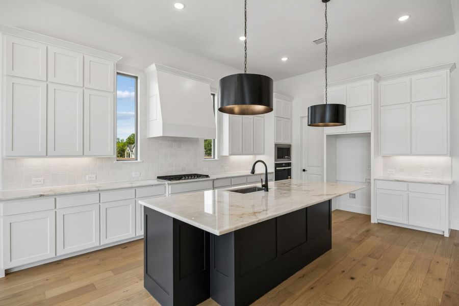 Furnished interior view inside a new home in The Parks at Wilson Creek, Celina (Image 7).